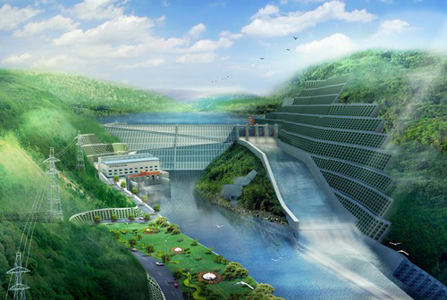 黄山老挝南塔河1号水电站项目